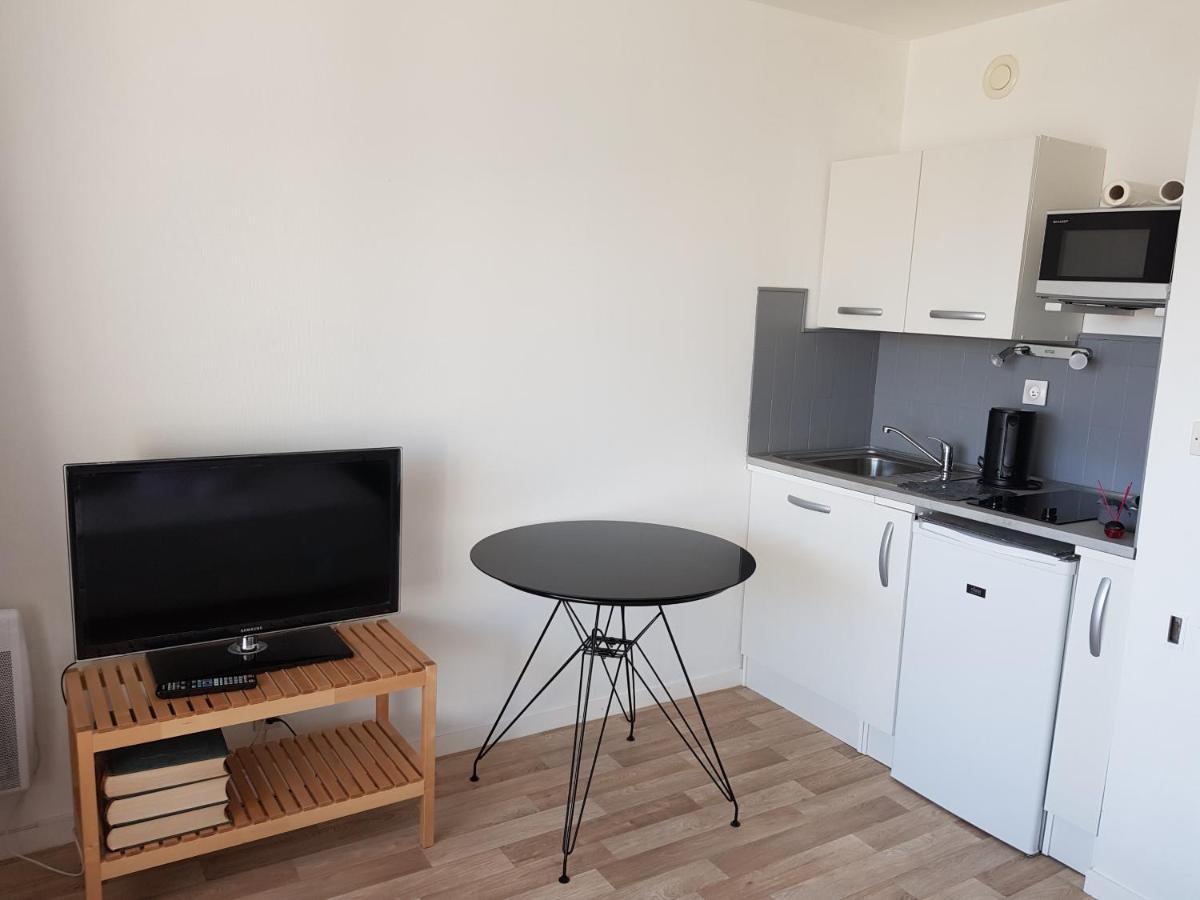 studio front de mer Appartement Ouistreham Buitenkant foto